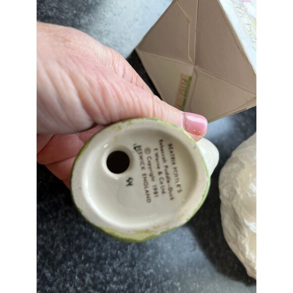 Vintage Beswick Rebecca Puddle Duck Figurine F. Warne 1981 #54 Beatrix Potter - Picture 6 of 6